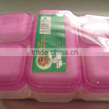 Small Plastic Food Meal Prep Containers and Combine Bento Storage Lunch Boxes photo-2