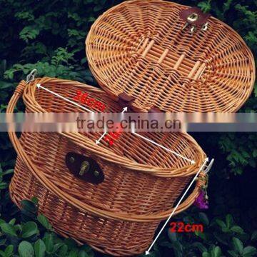 Cheap wicker basket bicycle