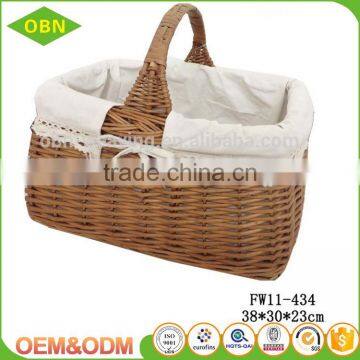 Wholesale New Style Eco-friendly Handmade Large Empty Oval Wicker Baskets photo-3