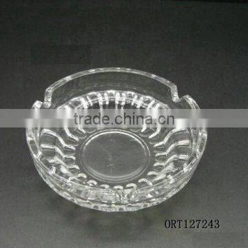 carved glass ashtrays