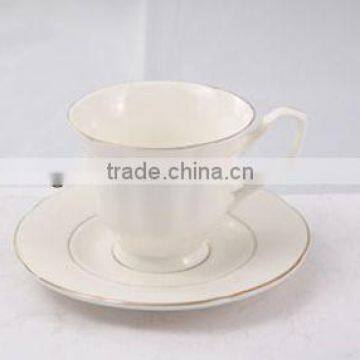 fashion ceramic coffee mug/coffee cup with plate