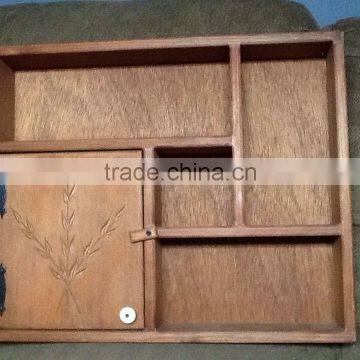 Wooden Pine Handcrafted Country Wall Decorative Shelf Display Cabinet Wall Hanging-cn photo-3