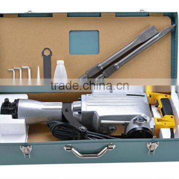 65mm 1520w Concrete Jack Breaker Hammer Portable Electric Rock Demolition Hammer China photo-2