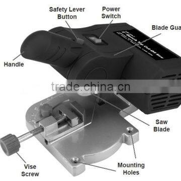 50mm 120w Power Mini Craft Miter Saw Multi Purpose Cutting Portable Electric Hobby China Jewelry Tools