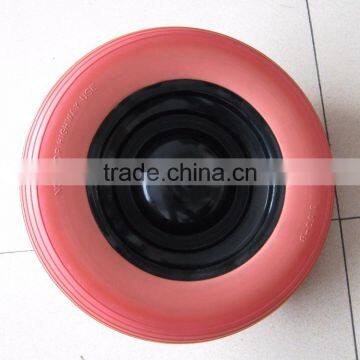 Flat Free Tire pu Wheel 3.50-8 Made in China photo-3