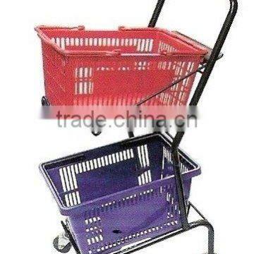 Shopping Trolley / Basket Holder / Vegetable Rack / on sales Rack /Cupboard for Bulk Cargo /Hand Cart