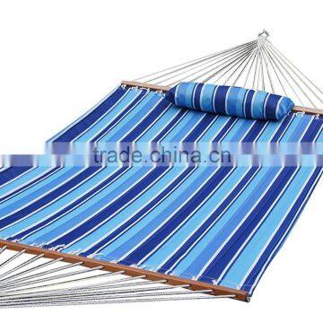 Blue Comfotable and Portable Camping Swing Double Hammock