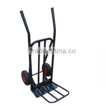 Qingdao Wantai Two Pneumatic Rubber Wheel Hand Pull Trolley With CE Certificate photo-4