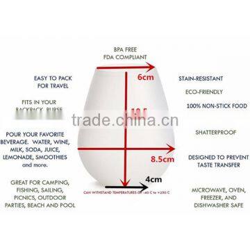 Wholesale Travel Best Flexible Unbreakable Beer Cup photo-5