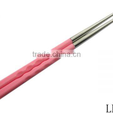 2016 New Arrival Colorful Metal Chopsticks With the Plastic Handle
