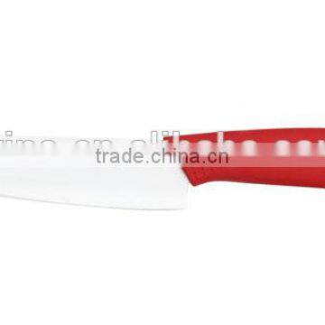 6" Cleaver and 6"Chef and 3"Paring of Ceramic Knives With a Peeler photo-2