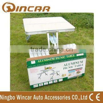 Aluminum Material Folding Dining Table Convience To Carry photo-3