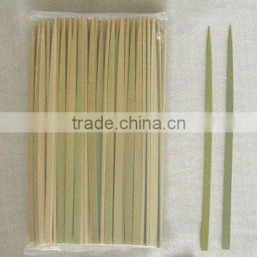 Disposable bamboo teppo skewers with hot printing