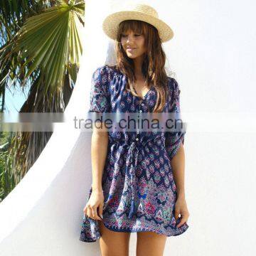 Island New Women Casual Dress 2016 Summer