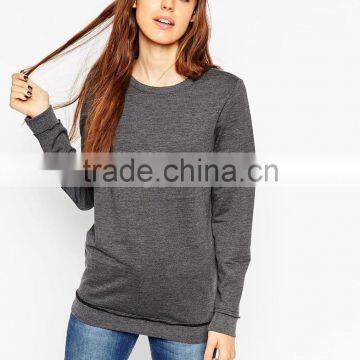 Longline Cut Sweatshirts for Women's