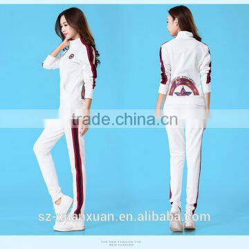 Wholesale Black and White High Quality Fit Slim Girl's Sportswear 2016 photo-5