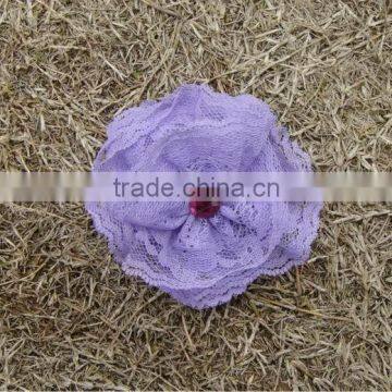 Hot Sale Plastic Crystal Flower Headband for Sale photo-2