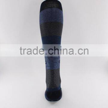 Autumn Winter Season 200 Needles Melanged Cotton Yarn Knee High Socks Men photo-6