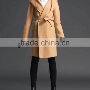 Maxnegio Hot Women Long Cashmere Coat Womens Wool Cashmere Duffel Coat photo-5
