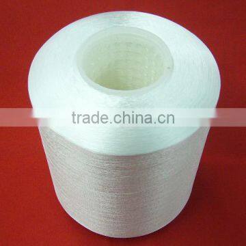 raw material polyester sewing thread