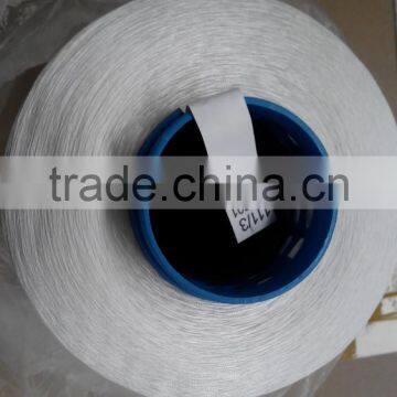Bright Raw White 1.0kg Raw Material Polyester Sewing Thread photo-6