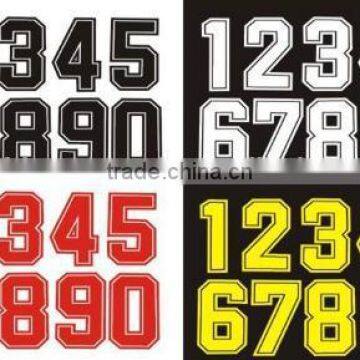 Custom Heat Transfer Sticker Basketball/Football Team Logo Plastisol Transfer For T-shirt photo-5