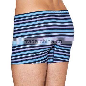 Factory Price Cotton Knit Fabric Stripes Boxer Briefs Custom Boxer Shorts photo-2