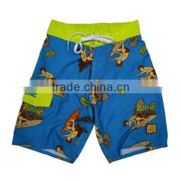 Professional Boardshorts Manufacturer/Cartoon Printed Boys Boardshorts /Young Boy Swim Shorts photo-2