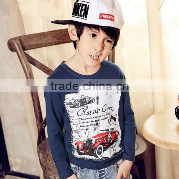 Wholesale good quality long sleeve tshirt cotton for kids