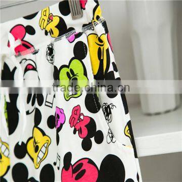 New Arrival Super Soft Cotton Cartoon Sunmmer Pajama Suit for Girls photo-5