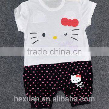 New Design Baby Romper 100% Cotton Short Sleeve for Summer Clothes photo-3