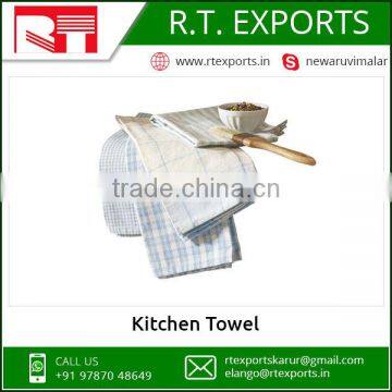 OEM 100% Cotton Kitchen Tea Towel Set Made In India