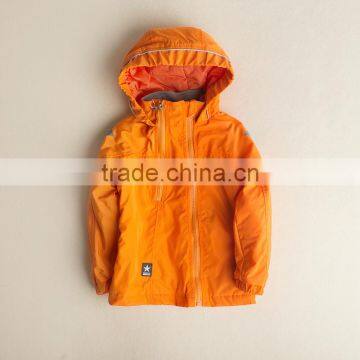 Fashion Double Zipper Kids Coat Children Winter Cotton Padded Jackets photo-2