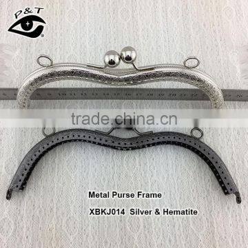 18CM Embossed Pattern Metal Clasp Frames for Handbags photo-5