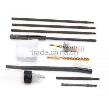 2016 Hot Sale 10pcs/Set 22 22LR 223 556 Rifle Gun Cleaning Kit Set Rod Nylon Brush Cleaner photo-3
