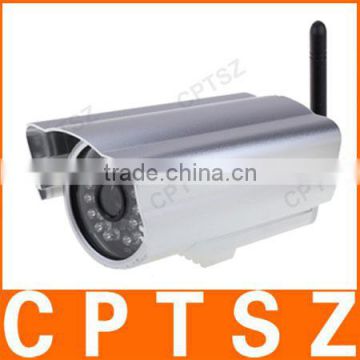 Waterproof Wireless IP camera CMOS/Infrared night vision/support Iphone, Android Mobile View-J