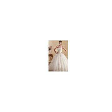 OEM Ball Gown Princess Bridal Gown / Wedding Dress Silhouettes with Lace Applique