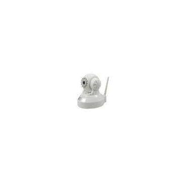 White SMTP FTP DHCP Network 30fps Indoor IP Camera H.264 RoHS FCC