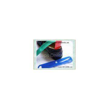 Blue Red Green PP plastic short handled shoe horn with customized logo