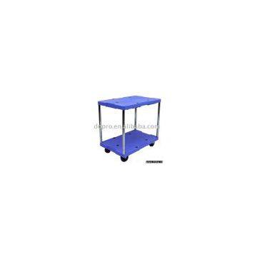 Double-layer platform trolley