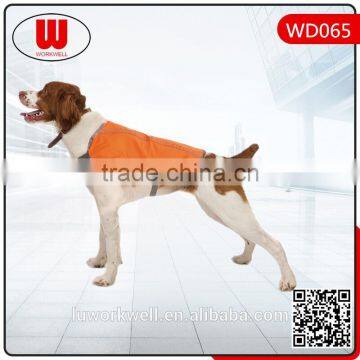 New popular orange safety dog coats