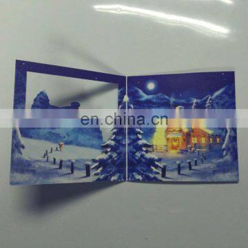 handmade lcd video screen greeting card/brochure card/invitation card