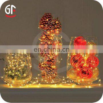Home Decor Battery Operated Flashing 4.5V Micro LED Copper Wire String Lights photo-4