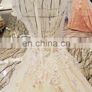 LS00263 2017 New Products Traditional Style Designer Long Train Lace Japanese Style Cocktail Wedding Dresses photo-4