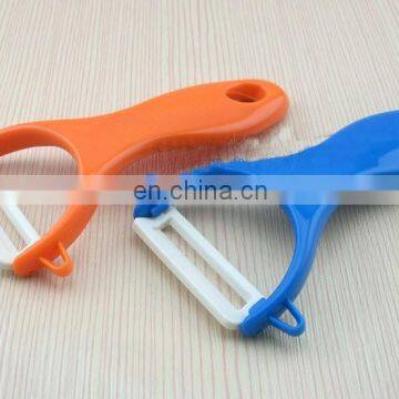 Factory wholesale ABS plastic handle zirconia ceramics fruit peel zester for kitchenware