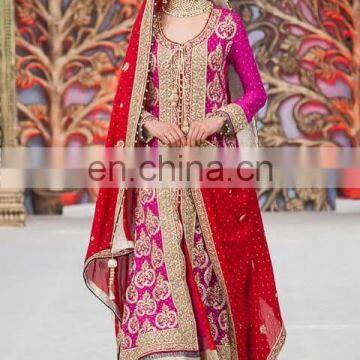 Pakistani Bridal Lehenga Jacket 2016-2017