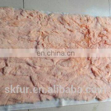 Factory direct supply rex rabbit fur plate with low price