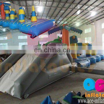 Inflatable water Obstacle course, inflatable water game in pool