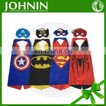 OEM service satin promotional adult superehero cape