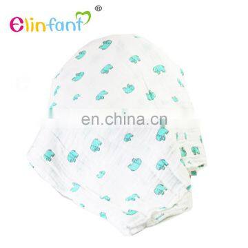 High quality swaddle blanket with organic muslin bamboo wrap blanket in gift box for baby